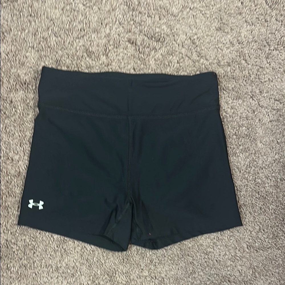 Under Armour Black Athletic Shorts Performance Fit